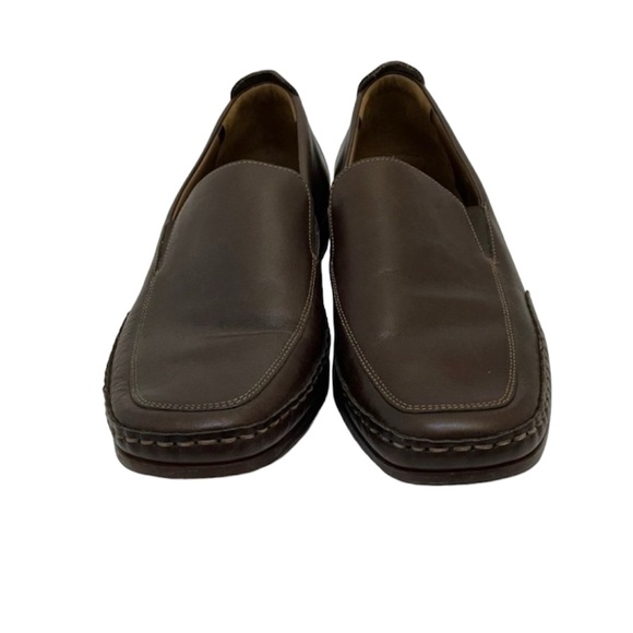 Mephisto Men's Brown Leather Cool Air Slip On Casual Loafer - Size 10 1/2 - Picture 2 of 8